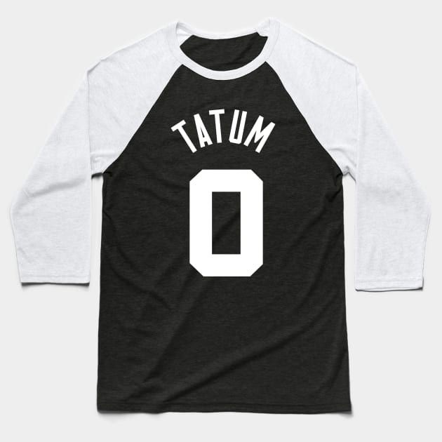 TATUM Baseball T-Shirt by Buff Geeks Art